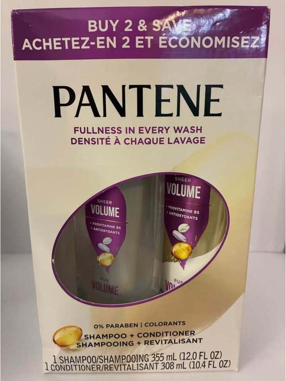 Pantene Pro-V Sheer Volume Shampoo & Conditioner Set